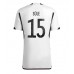 Billige Tyskland Niklas Sule #15 Hjemmebane Fodboldtrøjer VM 2022 Kortærmet